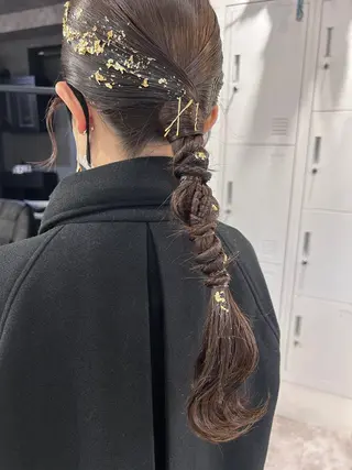 ヘアアレンジ 河野いずみ レイヤー/ボブ 🤍のヘアスタイル