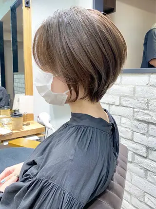 ショート 大人ショート特化/ カットモデル/表参道のヘアスタイル
