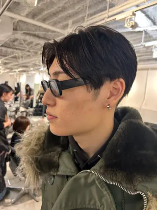 パーマ メンズ メンズパーマ💈藤田 晃志のヘアスタイル