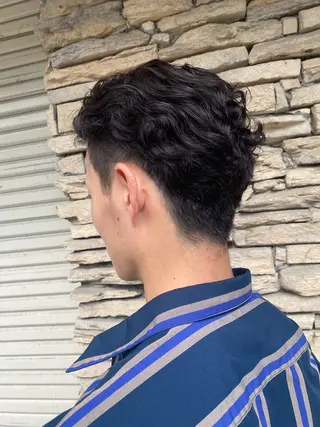 パーマ メンズ Lee 天王寺 響のヘアスタイル