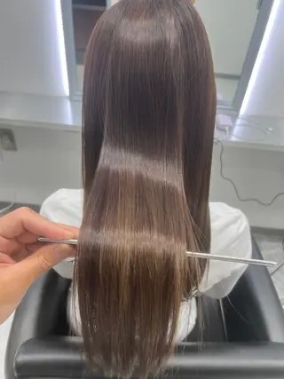 セミロング カラー 髪質改善✨ 中村祥雄のヘアスタイル