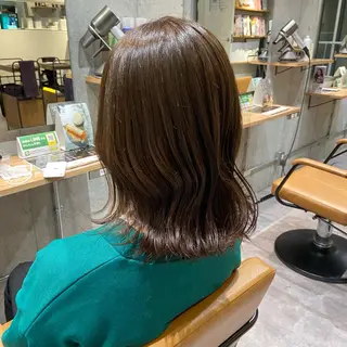 ミディアム カラー 👒oikawa kaede🍃のヘアスタイル