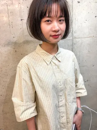 ショート カラー センスをお届けします 大谷将生infpのヘアスタイル
