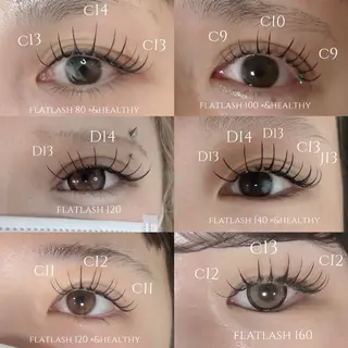 マツエク・マツパ vif misaのマツエク・マツパデザイン