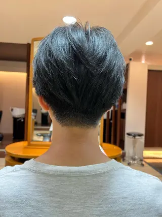 メンズ チーフデザイナー 木部のヘアスタイル