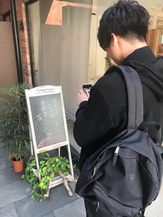 ショート カラー パーマ ヘアアレンジ メンズ ちこ .のヘアスタイル