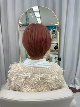 カラー リ ミのヘアスタイル