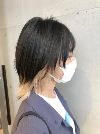 ショート カラー ☕️ベージュカラー 内藤光哉☕️のヘアスタイル
