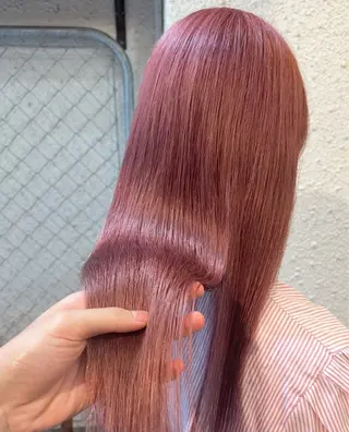 カラー ブリーチカラー×艶 🍨mihoのヘアスタイル