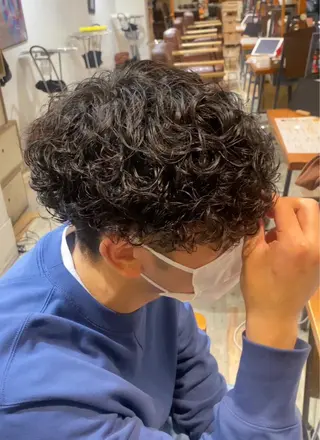 パーマ メンズ なかがわ せいかのマツエク・マツパデザイン