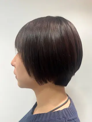 ショート ️ちば🩵JILLE 恵比寿 透明感カラーのヘアスタイル