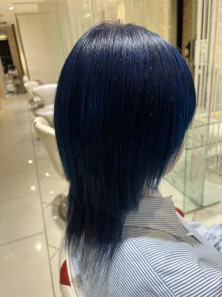 ミディアム カラー 髪質改善×ハイトーン ✨倉持のヘアスタイル