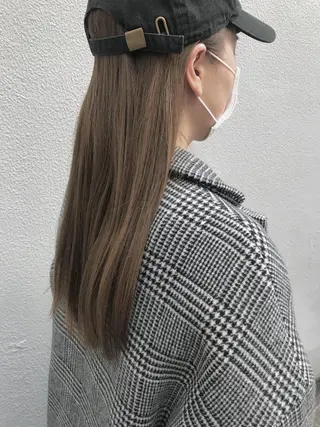 ロング さの あやねのヘアスタイル