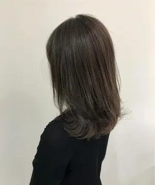ミディアム カラー 中塚 義人のヘアスタイル