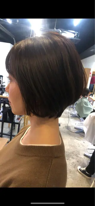 ショート カラー 骨格診断🍃ショート /ショートボブ✨岡元のヘアスタイル