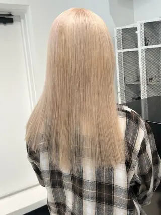 セミロング カラー HARU//原宿🤍 リピート率NO.1のヘアスタイル