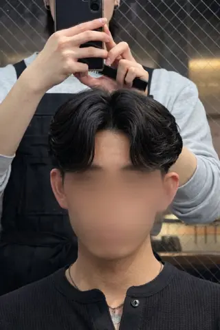 メンズ パーマ 韓国メンズヘア/ コウセイのヘアスタイル