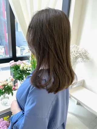 ミディアム NIKO/名古屋/ 髪質改善/艶髪のヘアスタイル