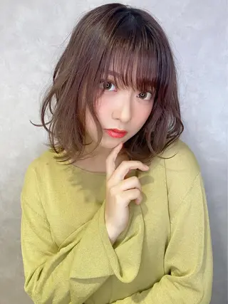 ミディアム 個性派ウルフ/メンズ /ブリーチ/渋谷のヘアスタイル