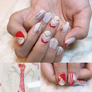 ネイル 東 千夏のネイルデザイン