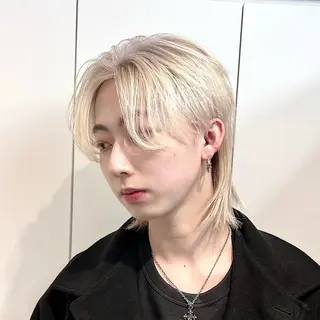 カラー メンズ 【メンズ特化⚡️】 曲がる矯正/千原涼麻のヘアスタイル