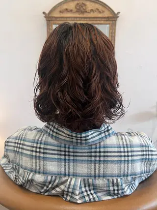 パーマ shiroma serinaのヘアスタイル