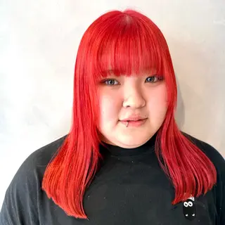 カラー デザインカラー/パー マ🦖外岡咲希🦖のヘアスタイル