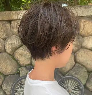 ショート 堀井 菜月のヘアスタイル