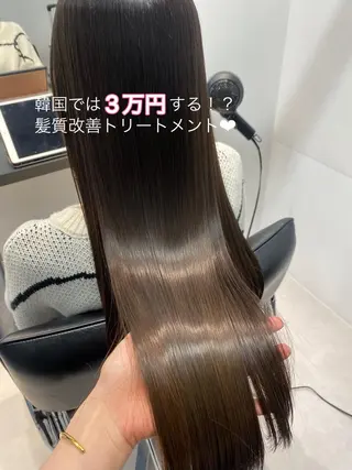 ロング レイヤーカット✂︎池 袋個室サロンkumaのヘアスタイル