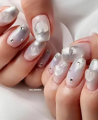 ネイル 3dパーツ/流行り 👧shushu❤️のネイルデザイン