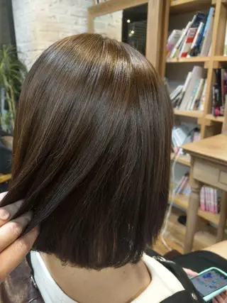 パーマ カラー 店長　佐藤 祐輔のヘアスタイル