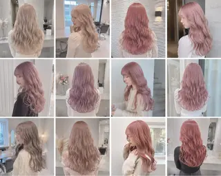 ロング カラー カラー特化/ブリーチ 梅田中崎町/あかりのヘアスタイル