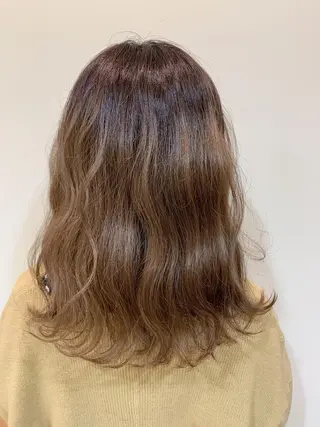セミロング 💎髪質改善/縮毛 矯正💎メンズパーマのヘアスタイル