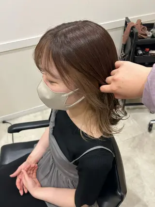 カラー 🌼透け感カラー 🌼Rinaのヘアスタイル