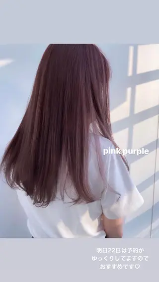 ロング 小田 莉加子のヘアスタイル