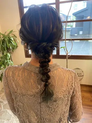 ヘアアレンジ 井上 歩美のヘアスタイル