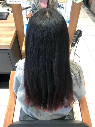 ロング パーマ ディレクター ノナカのヘアスタイル
