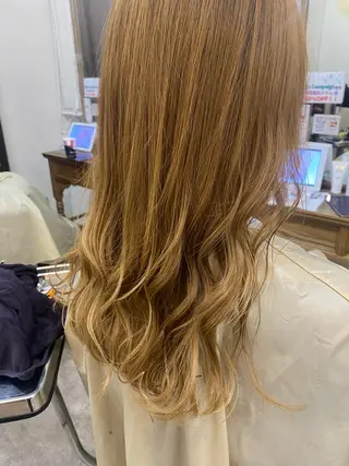 セミロング カラー くせ毛多毛特化 高橋　淳のヘアスタイル