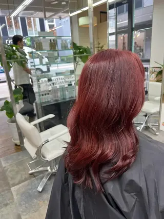 カラー 村井 湖奈のヘアスタイル