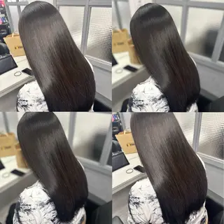 ロング カラー 髪質改善×矯正🫧 韓国ヘアasamiのヘアスタイル