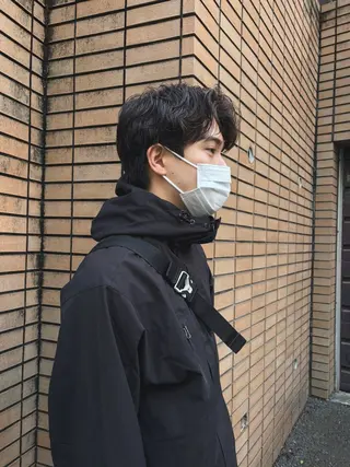 パーマ メンズ ブリーチ/レイヤー momoha🐰🪡のヘアスタイル