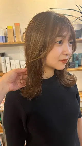 セミロング reika 🩰のヘアスタイル
