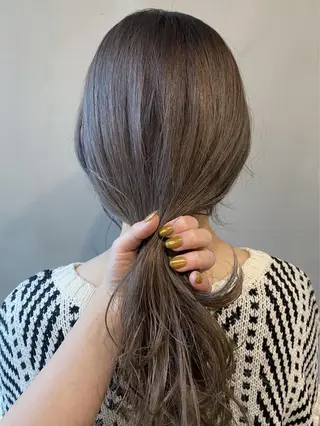 ミディアム カラー Hatanaka Airiのヘアスタイル