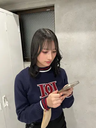 sena⌇ベージュ⌇ ブリーチなしWカラーのヘアスタイル