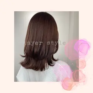 ミディアム 河村 あいりのヘアスタイル