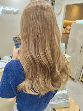 ロング カラー 艶髪✨/似合わせ✨/ pool難波/直紀のヘアスタイル