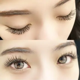 マツエク・マツパ arisa .のマツエク・マツパデザイン