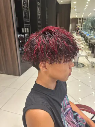 ショート パーマ メンズ メンズ専門 米山諒✂️のヘアスタイル