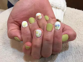 ネイル あおやぎ ゆきこのネイルデザイン