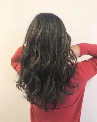 ロング カラー ヘアアレンジ 縮毛矯正 髪質改善寺坂雄飛💐のヘアスタイル